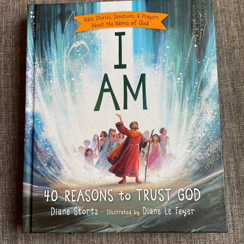 I Am 40 Reasons To Trust god By Diane Stortz Hard Cover Brand New